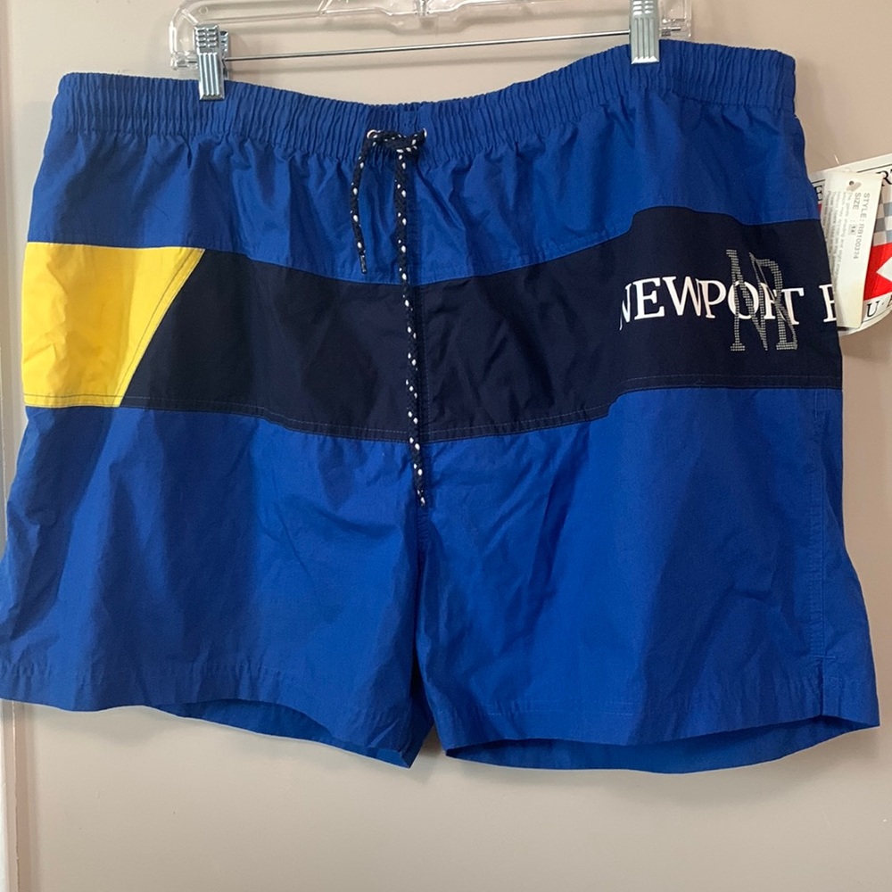 Newport Blue Men’s 1X Blue Swim Shorts NWT
